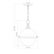 Z-Lite Peyton 2 Light Pendant, Matte Black 619MP-MB - alternate 5